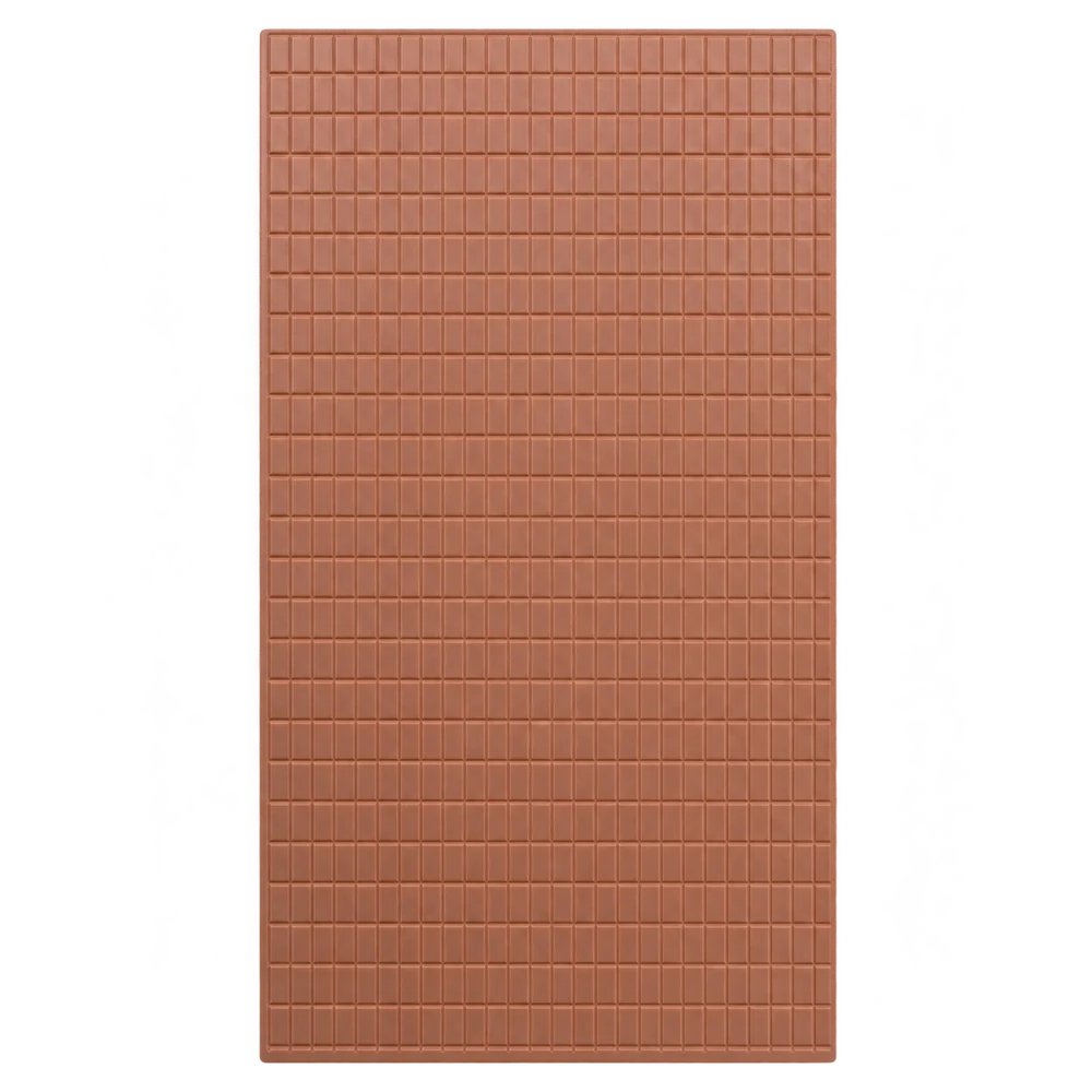Terracotta grid metal resin panel
